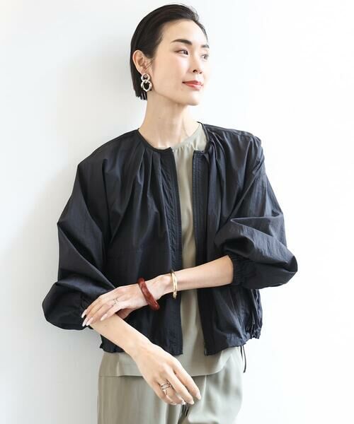 Maison de CINQ / メゾン ドゥ サンク その他アウター | [小さいサイズ]シアーノーカラーブルゾン | 詳細3