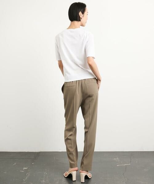 Maison de CINQ / メゾン ドゥ サンク チノ・ワークパンツ | [小さいサイズ]テーパードコージーパンツ(接触冷感/セットアップ対応) | 詳細27