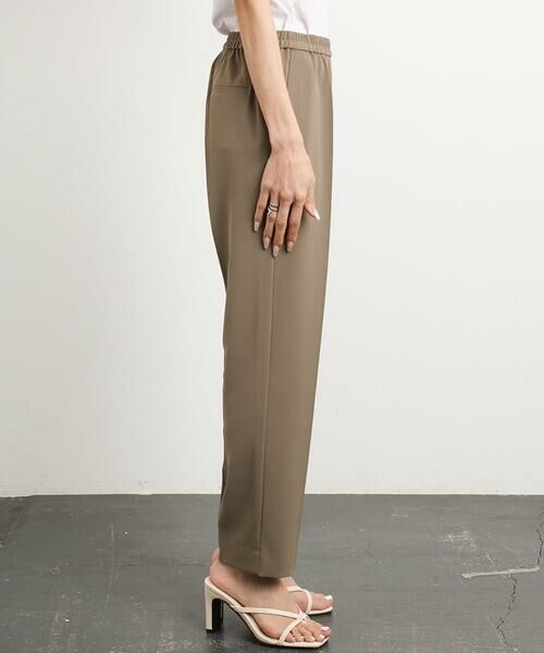 Maison de CINQ / メゾン ドゥ サンク チノ・ワークパンツ | [小さいサイズ]テーパードコージーパンツ(接触冷感/セットアップ対応) | 詳細6