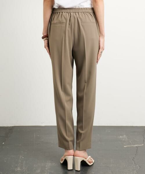 Maison de CINQ / メゾン ドゥ サンク チノ・ワークパンツ | [小さいサイズ]テーパードコージーパンツ(接触冷感/セットアップ対応) | 詳細7