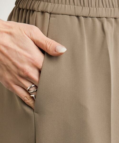 Maison de CINQ / メゾン ドゥ サンク チノ・ワークパンツ | [小さいサイズ]テーパードコージーパンツ(接触冷感/セットアップ対応) | 詳細9