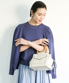 Maison de CINQ / メゾン ドゥ サンク カーディガン・ボレロ | [小さいサイズ]Vネックニットカーディガン(アンサンブル対応)