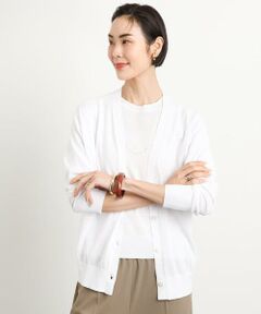 Maison de CINQ / メゾン ドゥ サンク カーディガン・ボレロ | [小さいサイズ]Vネックニットカーディガン(アンサンブル対応)