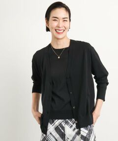 Maison de CINQ / メゾン ドゥ サンク カーディガン・ボレロ | [小さいサイズ]Vネックニットカーディガン(アンサンブル対応)