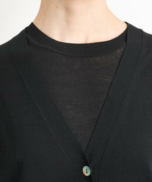 Maison de CINQ / メゾン ドゥ サンク カーディガン・ボレロ | [小さいサイズ]Vネックニットカーディガン(アンサンブル対応) | 詳細12
