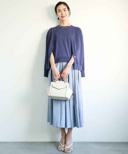 Maison de CINQ / メゾン ドゥ サンク カーディガン・ボレロ | [小さいサイズ]Vネックニットカーディガン(アンサンブル対応) | 詳細22