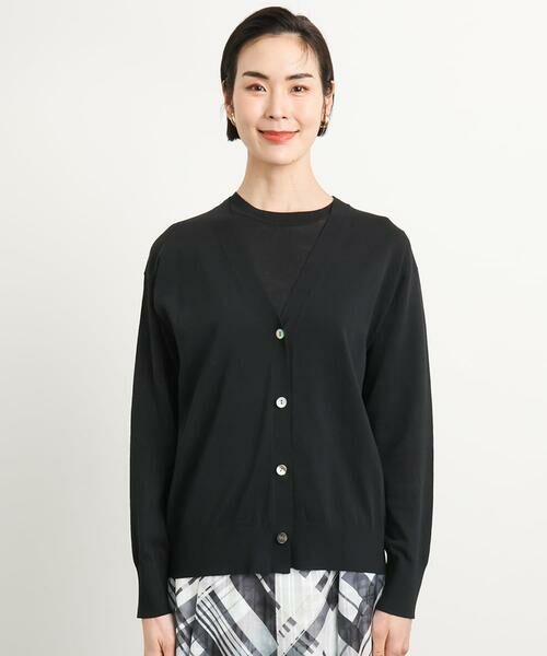 Maison de CINQ / メゾン ドゥ サンク カーディガン・ボレロ | [小さいサイズ]Vネックニットカーディガン(アンサンブル対応) | 詳細9