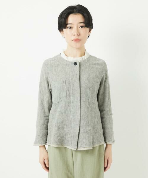 Maison de CINQ / メゾン ドゥ サンク シャツ・ブラウス | 楊柳ブラウスジャケット | 詳細5