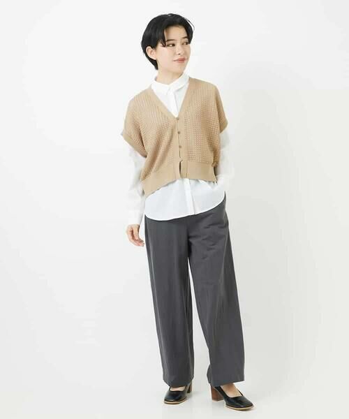 Maison de CINQ / メゾン ドゥ サンク シャツ・ブラウス | スクエアボタンコットンブラウス | 詳細21