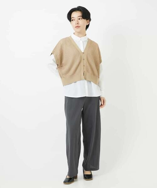 Maison de CINQ / メゾン ドゥ サンク シャツ・ブラウス | スクエアボタンコットンブラウス | 詳細22