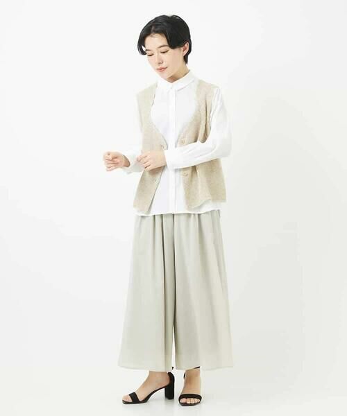 Maison de CINQ / メゾン ドゥ サンク シャツ・ブラウス | スクエアボタンコットンブラウス | 詳細24