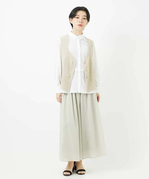 Maison de CINQ / メゾン ドゥ サンク シャツ・ブラウス | スクエアボタンコットンブラウス | 詳細25