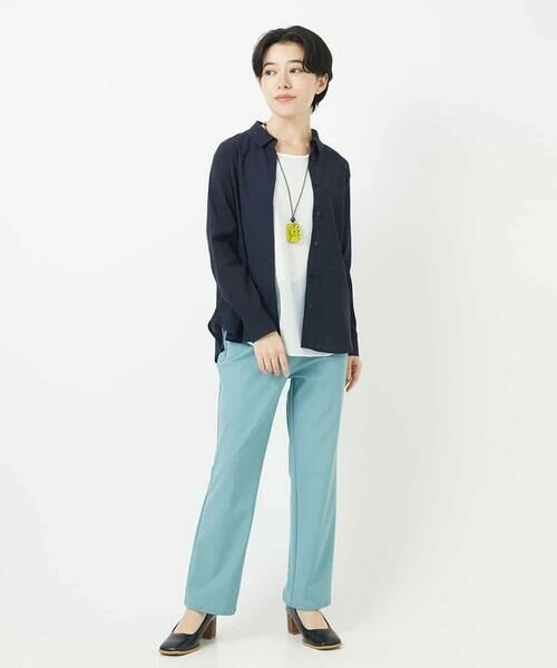 Maison de CINQ / メゾン ドゥ サンク シャツ・ブラウス | スクエアボタンコットンブラウス | 詳細26