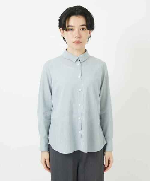 Maison de CINQ / メゾン ドゥ サンク シャツ・ブラウス | スクエアボタンコットンブラウス | 詳細4