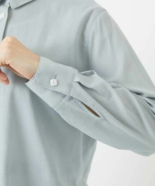 Maison de CINQ / メゾン ドゥ サンク シャツ・ブラウス | スクエアボタンコットンブラウス | 詳細8