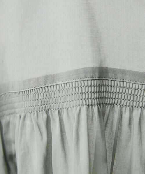 Maison de CINQ / メゾン ドゥ サンク ノーカラージャケット | コットンオーガンジーシアーブルゾン | 詳細24