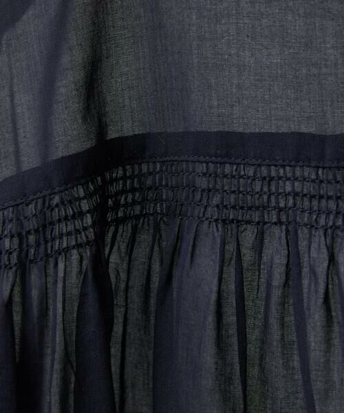 Maison de CINQ / メゾン ドゥ サンク ノーカラージャケット | コットンオーガンジーシアーブルゾン | 詳細25