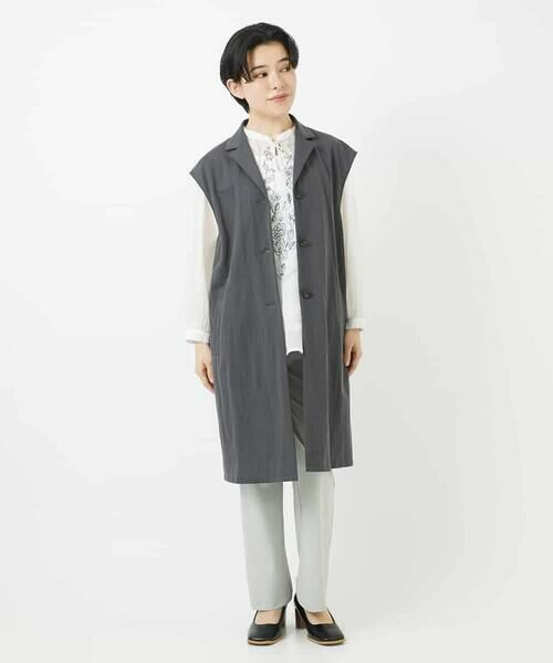 Maison de CINQ / メゾン ドゥ サンク ベスト | カノコ編みロングジレ | 詳細29