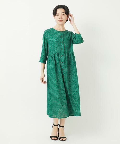 Maison de CINQ / メゾン ドゥ サンク ロング・マキシ丈ワンピース | 小付き柄ワンピース | 詳細1