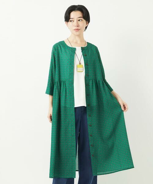 Maison de CINQ / メゾン ドゥ サンク ロング・マキシ丈ワンピース | 小付き柄ワンピース | 詳細2