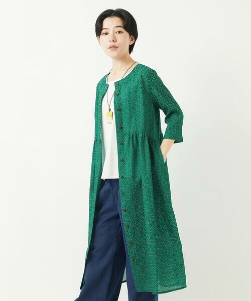 Maison de CINQ / メゾン ドゥ サンク ロング・マキシ丈ワンピース | 小付き柄ワンピース | 詳細4