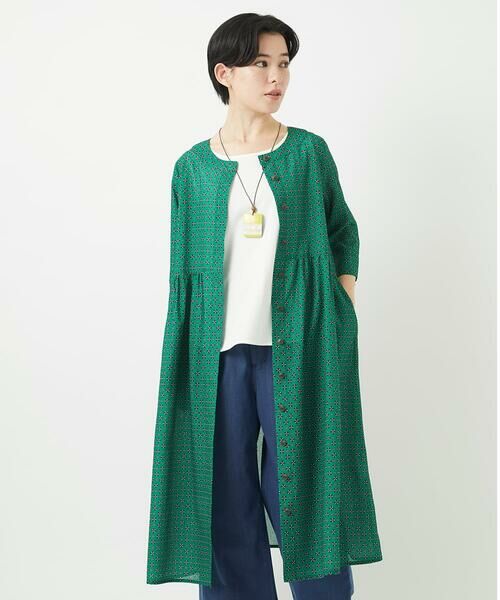 Maison de CINQ / メゾン ドゥ サンク ロング・マキシ丈ワンピース | 小付き柄ワンピース | 詳細5