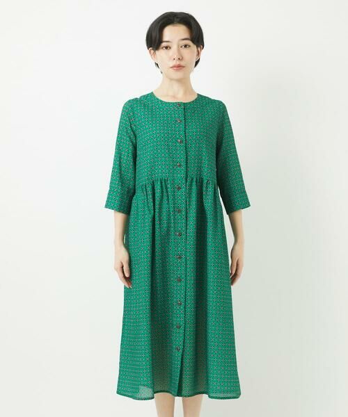 Maison de CINQ / メゾン ドゥ サンク ロング・マキシ丈ワンピース | 小付き柄ワンピース | 詳細9