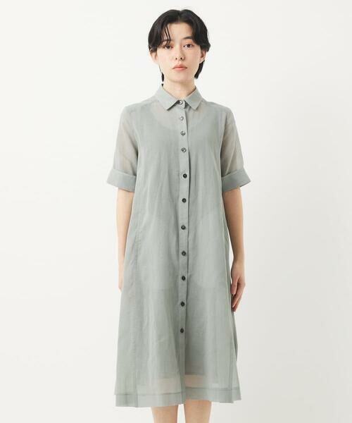 新作*HERMES*マキシ丈シャツワンピース カルトゥーシュ 半袖 23100211.jpg