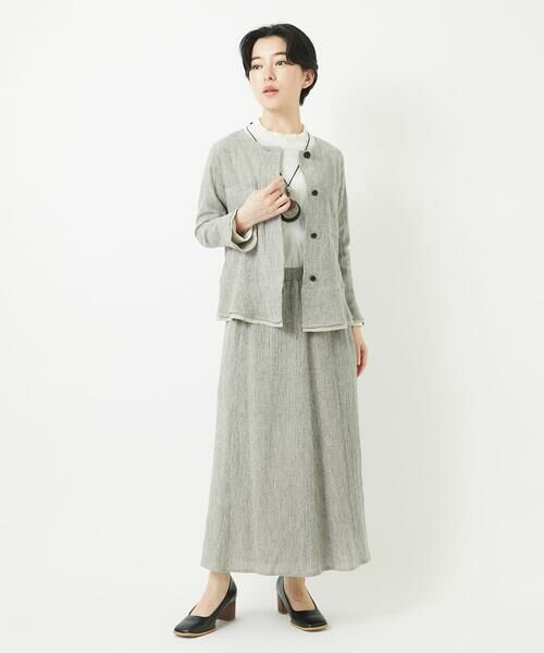 Maison de CINQ / メゾン ドゥ サンク ロング・マキシ丈スカート | 楊柳スカート | 詳細12