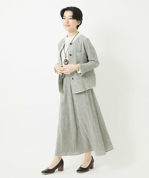 Maison de CINQ / メゾン ドゥ サンク ロング・マキシ丈スカート | 楊柳スカート | 詳細13