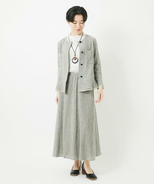 Maison de CINQ / メゾン ドゥ サンク ロング・マキシ丈スカート | 楊柳スカート | 詳細14