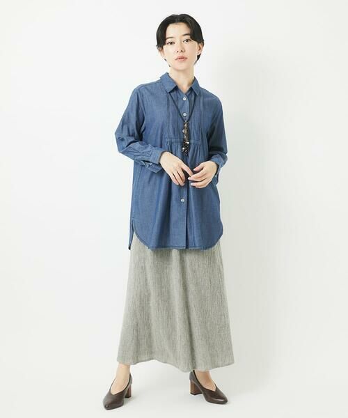 Maison de CINQ / メゾン ドゥ サンク ロング・マキシ丈スカート | 楊柳スカート | 詳細24