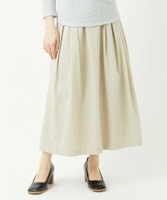 Maison de CINQ / メゾン ドゥ サンク ロング・マキシ丈スカート | ナイロンストレッチタフタスカート