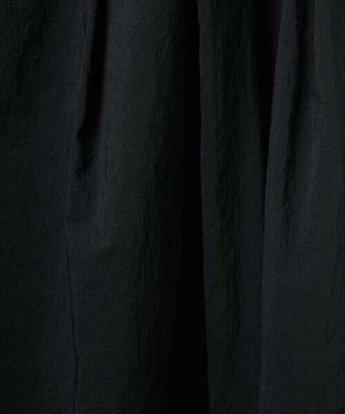 Maison de CINQ / メゾン ドゥ サンク ロング・マキシ丈スカート | ナイロンストレッチタフタスカート | 詳細11