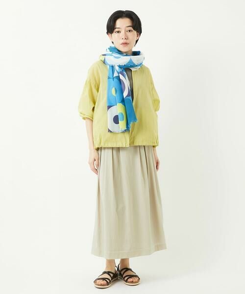 Maison de CINQ / メゾン ドゥ サンク ロング・マキシ丈スカート | ナイロンストレッチタフタスカート | 詳細16