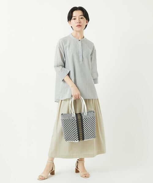 Maison de CINQ / メゾン ドゥ サンク ロング・マキシ丈スカート | ナイロンストレッチタフタスカート | 詳細22