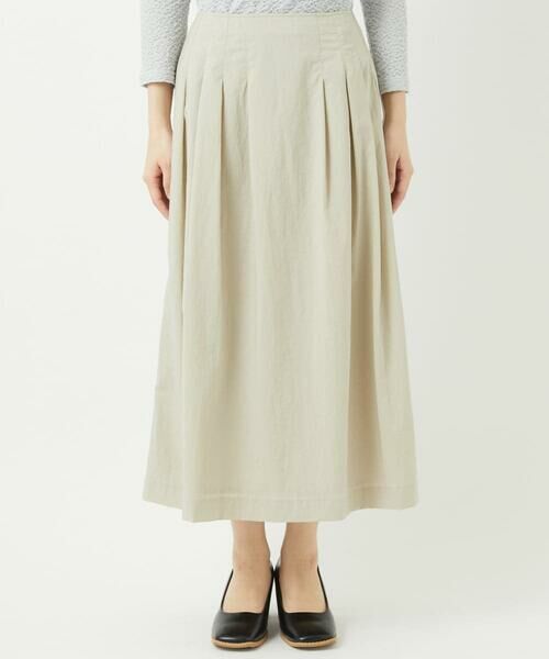 Maison de CINQ / メゾン ドゥ サンク ロング・マキシ丈スカート | ナイロンストレッチタフタスカート | 詳細4