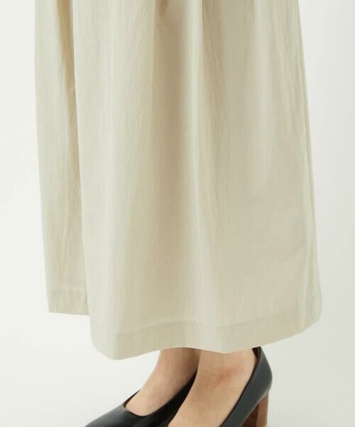 Maison de CINQ / メゾン ドゥ サンク ロング・マキシ丈スカート | ナイロンストレッチタフタスカート | 詳細9