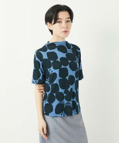 Maison de CINQ / メゾン ドゥ サンク カットソー | [日本製]コットンガーゼフライスドットバタフライカットソー