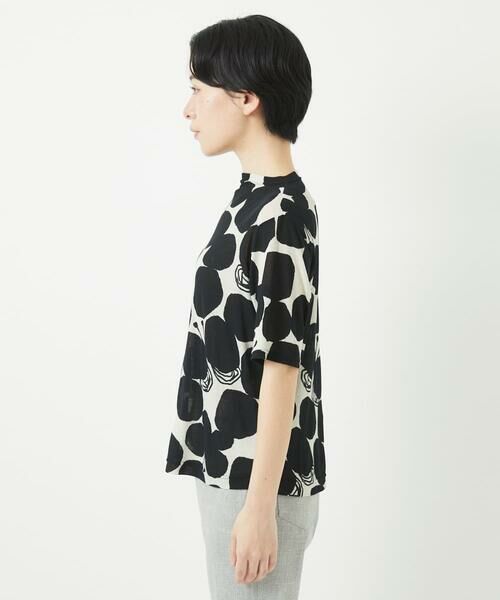 Maison de CINQ / メゾン ドゥ サンク カットソー | [日本製]コットンガーゼフライスドットバタフライカットソー | 詳細14