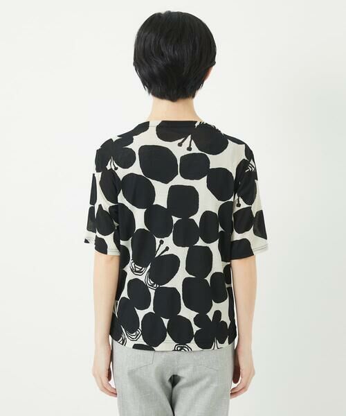Maison de CINQ / メゾン ドゥ サンク カットソー | [日本製]コットンガーゼフライスドットバタフライカットソー | 詳細15