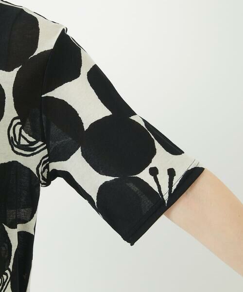 Maison de CINQ / メゾン ドゥ サンク カットソー | [日本製]コットンガーゼフライスドットバタフライカットソー | 詳細17