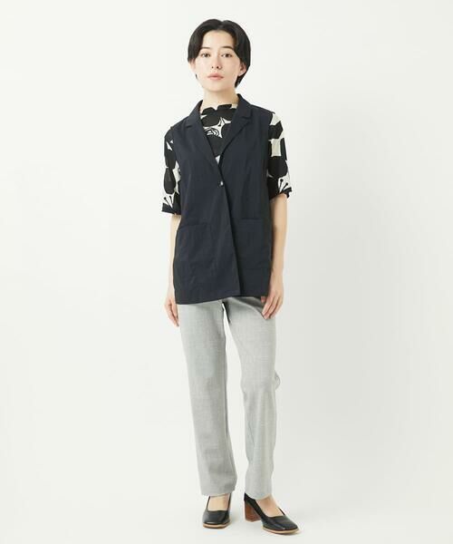 Maison de CINQ / メゾン ドゥ サンク カットソー | [日本製]コットンガーゼフライスドットバタフライカットソー | 詳細2