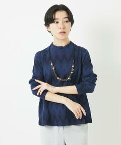 Maison de CINQ / メゾン ドゥ サンク カットソー | [日本製]ヤバネジャガードカットソー