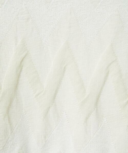 Maison de CINQ / メゾン ドゥ サンク カットソー | [日本製]ヤバネジャガードカットソー | 詳細10