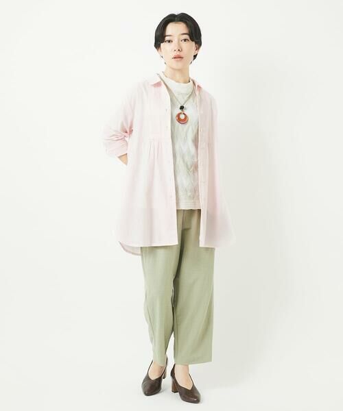 Maison de CINQ / メゾン ドゥ サンク カットソー | [日本製]ヤバネジャガードカットソー | 詳細16