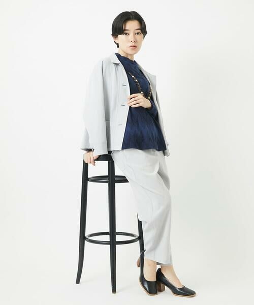 Maison de CINQ / メゾン ドゥ サンク カットソー | [日本製]ヤバネジャガードカットソー | 詳細20