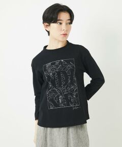 Maison de CINQ / メゾン ドゥ サンク カットソー | [日本製]エココットン9分袖カットソー