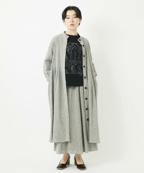 Maison de CINQ / メゾン ドゥ サンク カットソー | [日本製]エココットン9分袖カットソー | 詳細10