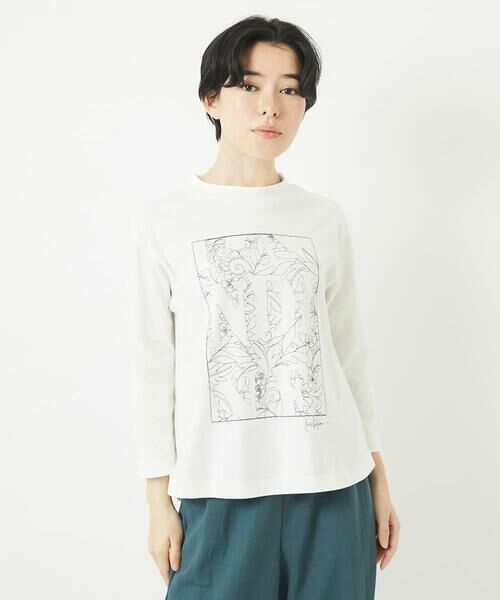 Maison de CINQ / メゾン ドゥ サンク カットソー | [日本製]エココットン9分袖カットソー | 詳細19